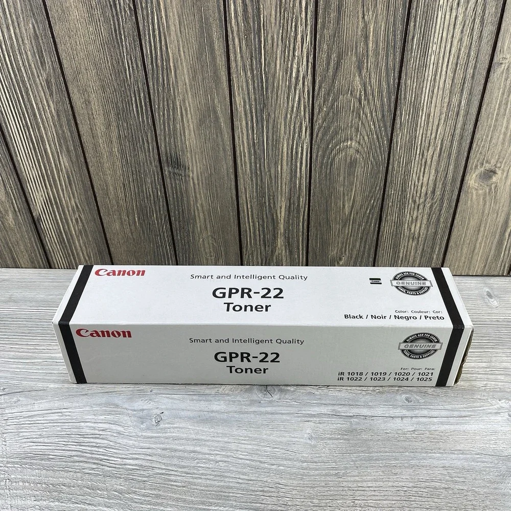 CANON GPR-22 BLACK TONER FOR IR-1018/1019/1021 FACTORY SEALED/Genuine